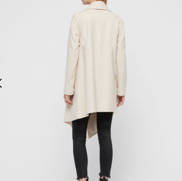 All Saints City Monument Draped Coat - Picture 7 of 8